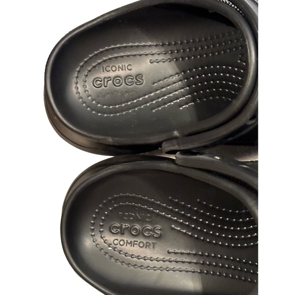 CROCS Classic Crush Platform Clogs Women’s Sz8 - Picture 5 of 10